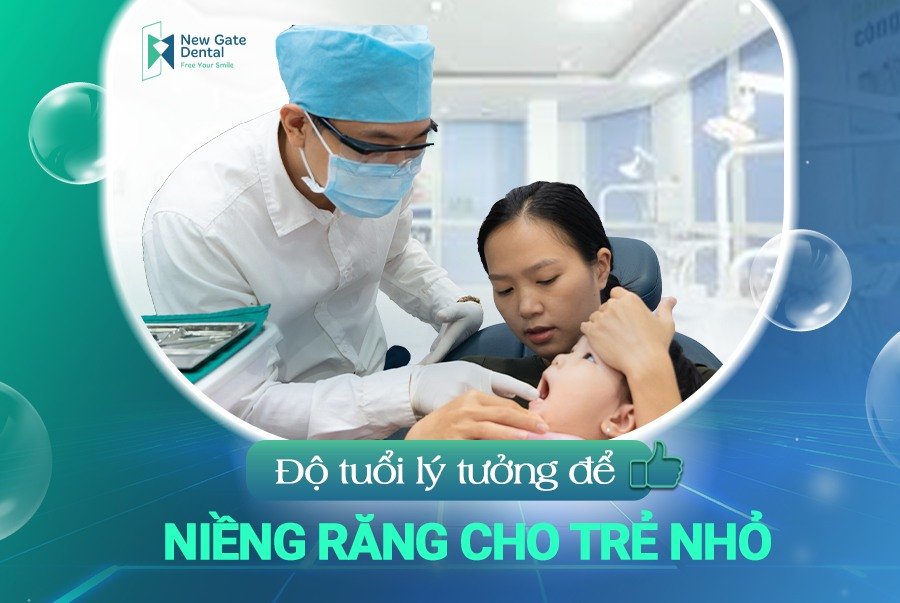 Trẻ bao nhiêu tuổi thì niềng răng được